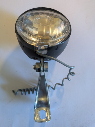 Phare avant rond vélo ancien - rond,